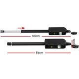 LockMaster Single Swing Gate Opener 20W Full Solar Power Automatic GO-SWING-M01-20W-SOLAR