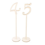 table number stands Wood Table Marking General Users Home Decoration 30pcs V1370-AZ4-19554