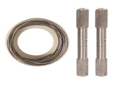 Camping Removal Hand Saw Dehorn Cutting Wire Saw Dehorning Saw Handles/Wire for Fishing Travel V1366-AZ2-W-08589