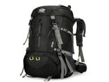 Black High-Capacity Nylon Hiking Backpack - Durable, Multi-Functional Outdoor Travel Pack V888-ELOSUNG21543