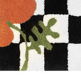 Checkered Doormat Anti Skid Black White Grid Cute Door Mat for Bathrooms Kitchens Living Rooms V1294-YM0716-3117220167614