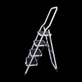 Foldable Non Slip 4 Step Steel Ladder V63-802117