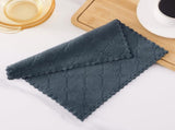 Homaxy 12 Pack Kitchen Coral Velvet Dish Cloths and 100% Cotton Waffle V1258-DP02-F-195