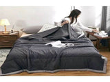 Cooling Comforter Queen Size, Double-Sided Cooling Blanket for Hot Sleepers & Night Sweats, V1369-AZ3-W-17838