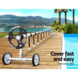 Aquabuddy Pool Cover Roller 5.5m Adjustable Swimming Pool Solar Blanket Reel PC-ROLLER-55