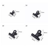 SWETRACE Coating Note Clips Rectangular Document Holding 15Pcs 2In 5*4.7cm Black V1189-LWWAL-20260327-03304