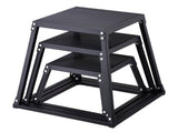 Plyometric Jump Boxes, 12/18/24 Inch Plyo Box, Platform and Jumping Agility Box, Anti-Slip Fitness V952-TXTD12YC18YC09SXRV0