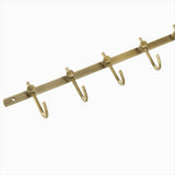 Bronze Towel Hook, Brass Row Hooks Rack, Bathroom Towel Hook, Coat Rack for Bathroom Kitchen Garage V1370-AZ4-10306