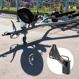 VEVOR Spare Tire Carrier, Trailer Spare Tire Mount, 160 lbs Capacity, Utility Trailer Accessories V952-BTCFJCK150LBSV8AWV0
