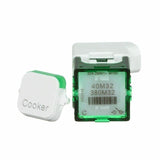 Iconic 250V 32A 1-Way Cooker Switch Mechanism, Vivid White V1202-V1-CLI40M32COOKVW