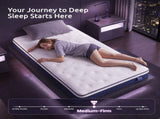 Levitex King Single Mattress 23CM With Pocket Spring & Cooling Gel Foam, Medium-Firm Full-Body MATTRESS-F-SYNC-23-KS