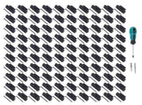 100pcs Hidden Fasteners for Composite Decking Board Composite Decking Clips Fasteners with Screws V1294-YM0901-3114240055911
