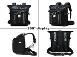 Waterproof Backpack Travel Backpack Taichi Backpack Laptop Backpack Multiple - Neon Green - Size L V1347-127-67889-NEG-L