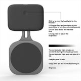 Reading Light for Smartphone Eye Friendly Warm Light Portable Night Lamp for Reading Gaming Tool V1370-AZ4-07756