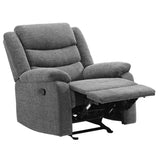 Fabric glider recliner V178-67286