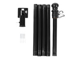 6FT Flag Kit Stainless Steel Weather Proof Anti Tangling Adjustable Wall Mounted Spinning Flag V1294-YM0901-3115250076111