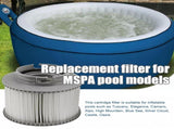 Filter for inflatable MSpa pools 4-pack 4-pack V1237-ZY-203-1240