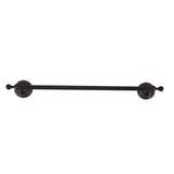 Bathroom Towel Bar 19.7in Sturdy Copper Elegant Retro Style Hand Towel Holder with Screws Hex Wrench V1294-YM0706-3112230063811