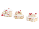 Xmas Train Three Part Resin Creative Cute Fade Resistant Xmas Train Figurine for Decoration V1294-YM0901-3115240108411