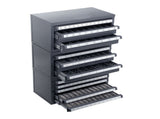 Drill Bit Dispenser Cabinet, 3 Pieces Three-Drawer for 1/16" to 1/2" & Letter Sizes A to Z, V952-ZTFPGJXWSJTZQHBVLV0
