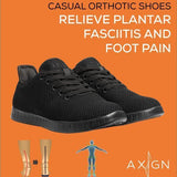 Axign River Lightweight Casual Orthotic Shoes Sneakers Runners Plantar Fasciitis V563-AX00105-EU46