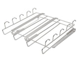 Under Cabinet Hanging Shelf Stainless Steel Under Shelf Storage Rack with Multiple Hooks for Cutting V1294-YM0901-3118240222511