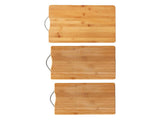 3 Pcs Bamboo Cutting Board Double Sided Double Use Different Sizes Wood Cutting Board Set for Home V1294-YM0626-3118220313911