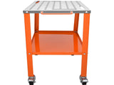 36" x 18" Welding Table, 1200lbs Load Capacity Steel Weldingbench Table on Wheels, Portable V952-KYDHZW1200LB3M6A7V0