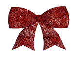 Christabelle Christmas Display Bow 91cm with LED and Twinkle Lights 5 Functions Decoration Orna 112_SB403