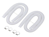 Swimming Pool Replacement Hoses with Clamps for 300 330 530 1000 Gallon Pool Pump V1294-YM0703-3111230125411