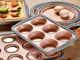 Brownie Pan with Dividers, 1 Set 12 Cavity All Edges Square Cupcake Brownie Pans Mini Cake Non Stick V1189-WXFWAL-20260319-00230