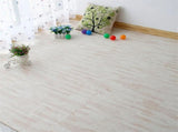Natural Wood Interlocking Heavy Duty EVA Foam Gym Flooring Mats - 60x60cm - 24 Tiles V178-59371