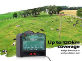 XSTOP Electric Fence Energiser 5J 220-240V 120km SFC-AC5J-120KM
