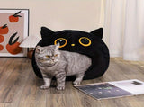 Black White bed,-shaped bed, furniture, hideaway, pet comfort, cave bed, cozy V1347-135-WHI-40472