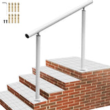 VEVOR Handrail Outdoor Stairs, 4ft, 34 Inch Outdoor Handrail, Outdoor Stair Railing Adjustable from V952-LZLTFS4YCYGBSDLZ1V0
