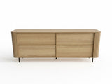Florence 2 Door Buffet Sideboard Oak V1150-UT001