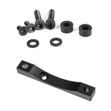 Hydraulic disc brake caliper with adapter and 120mm brake disc for Xiaomi M365 Pro electric scooter, V1189-LC-QP-00109