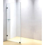 800 x 2100mm Frameless 10mm Safety Glass Shower Screen V63-828951