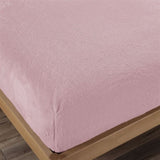 Ramesses Teddy Fleece Fitted Sheet Combo Set Dusty Pink King V442-KIT-FITTEDSS-TEDDYFLEECE-DUSTYPINK-KI