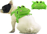 Dog Harness with Backpack No Pull Pet Harness Vest, Mesh Frog Saddle Bag Adjustable Mesh Dog Carrier V1370-AZ4-09855