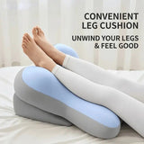 Slow Rebound Memory Foam Ergonomic Support Pillow Four-Zone Support Fits Body Curves, 90&deg Triangle V1232-DGCKZ-004