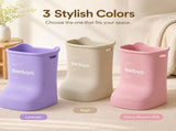 EVA Soaking Bucket with Massage Bottom, Deep Calf Bath Tub for Home Spa, Insulated Warm V1197-RY-051602