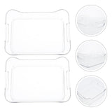 HOOWIFFY Clear Pet Fridge Organizers, Odorless and , Perfect for Vegetables and More, 2Pcs V1189-WXFWAL-20260326-02695