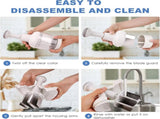 Vegetable Chopper, Food Chopper Manual Hand, Onion, Salad, Garlic, Nut & Veggie Cutter, Dishwasher V1258-DP02-WO-96
