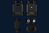 Night Vision Goggles Night Vision Binoculars Hunting Goggles 850nm IR Record Video Photo Camera V1263-JX-6759