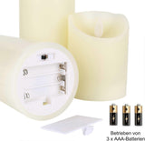 LED Candles Flameless Candles Warm White LED Candle Lights Electric Flickering LED Wick Lamp with V1263-JX-1784