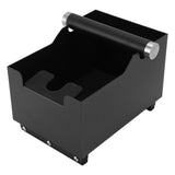 Coffee Knock Box With Removable Knock Bar Steel Coffee Grounds Knock Box Container Bin Black V1294-YM0901-3118240216411