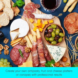 200W Pronti Deli and Food Electric Meat Slicer Blades Processor Black FS-190-2A-BK