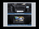 Car Storage Pocket Between Seats with Cup Holder Car Tissue Holder Multipurpose Car Pocket Hand Bag V1192-AZ-W-18597