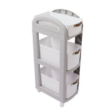 Thickened Enlarged Basket Shelf Cart Multi Layers Storage Rack Removable Floor Standing Multi Layer V1294-YM0901-3117230267312